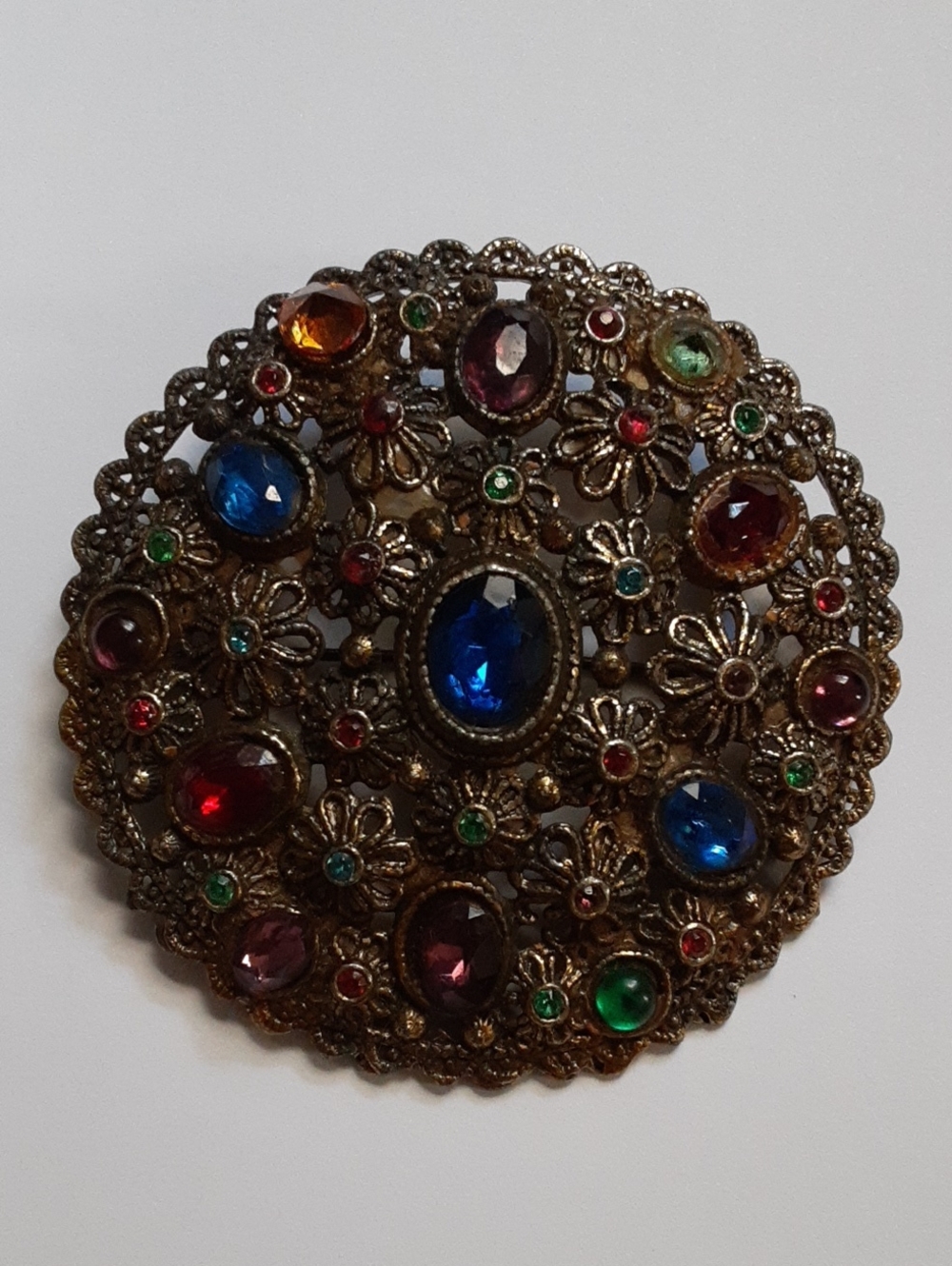 New England Glassworks Brooch